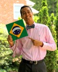 Alvaro and Brazilian Flag Cap